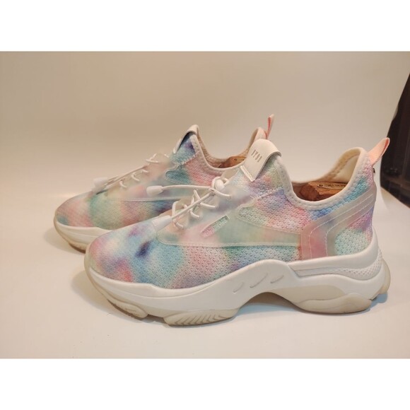 Steve Madden Myles Multi Color Sneakers Women's Size 8 - Picture 6 of 8